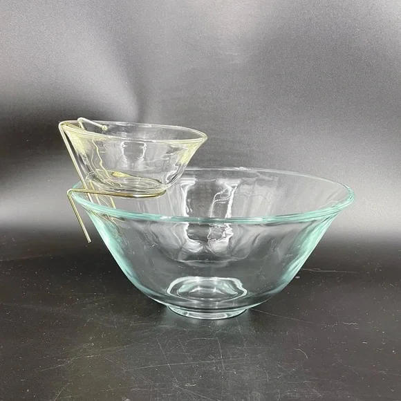 Indiana glass chip and cheap dip set